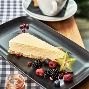 Sernik z białą czekoladą